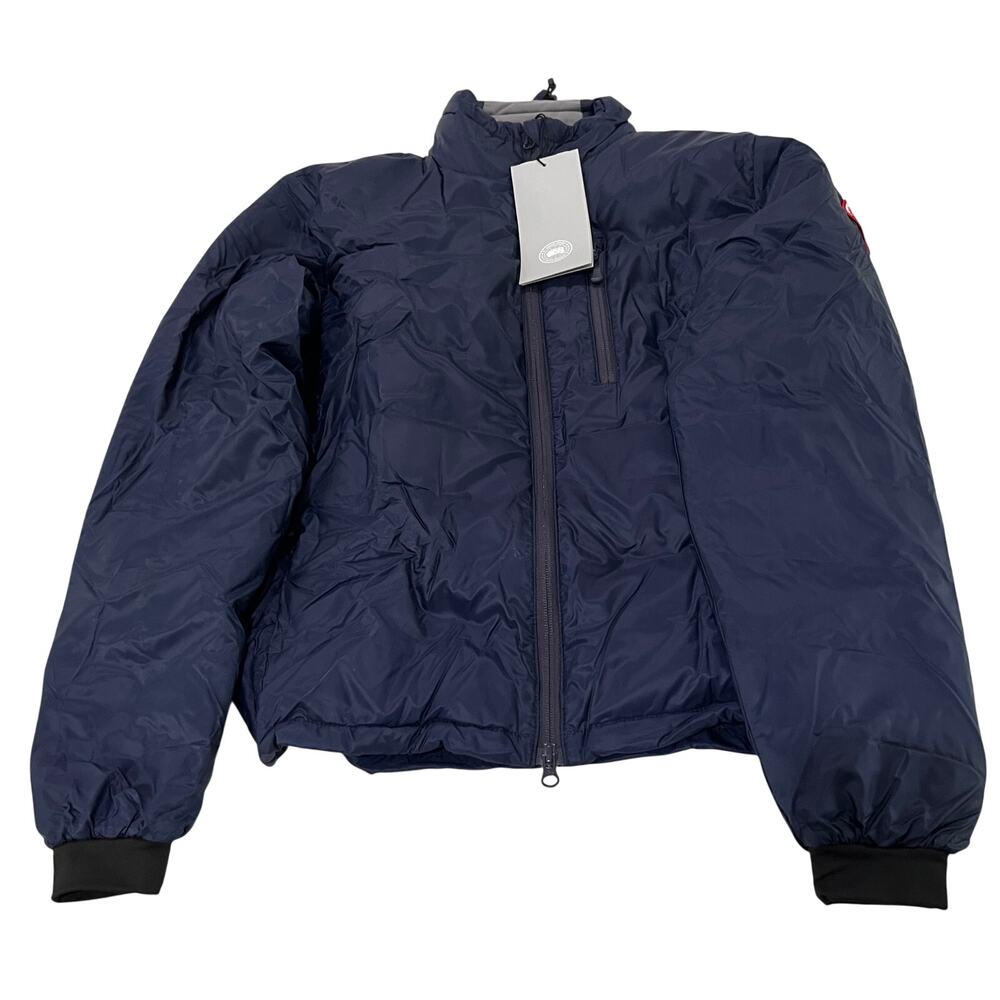 5-58 CANADA GOOSE Men's Lodge Jacket Down Puffer Insulated Blue XS